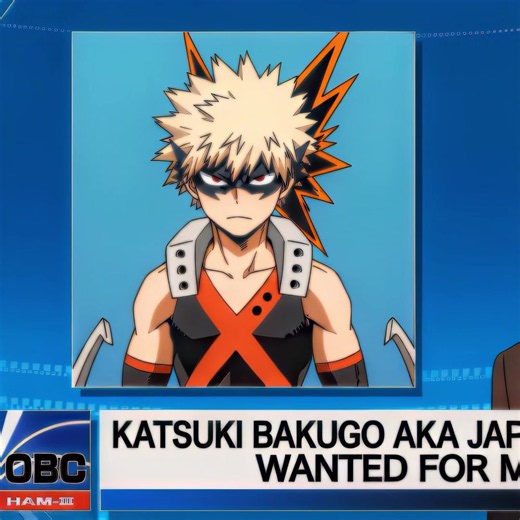 Bakugo is wanted 💀​ #anime #bnha #bakugo #myheroacademia #animeedit | Bakugo