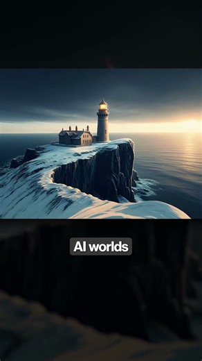 With this AI Tool you can create interactive 3d Worlds and explore them like a video game