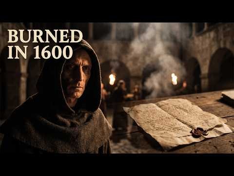Burned at the Stake for the Multiverse: The Forbidden Trial of Giordano Bruno