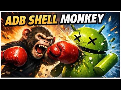 Unleashing Chaos on Android with ADB Shell Monkey (Stress-Test)