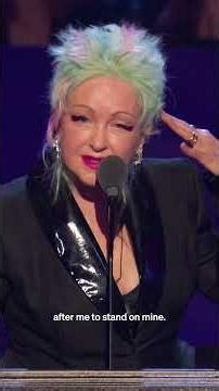 Cyndi Lauper: "Rock & Roll Can Save the World"