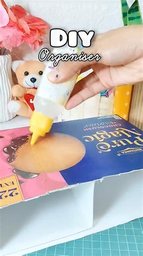 DIY organizer #diy #craftyhome #viralshorts #viral #craft #craftyliving #viralshort #handmade