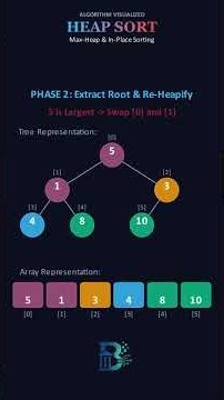 The O(n log n) Sorting Algorithm Everyone Forgets 🤯#heapsort #datastructures #algorithms #coding
