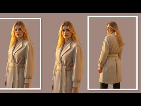 How to Sew a Handmade Size 44 Wool Tweed Jacket? DIY