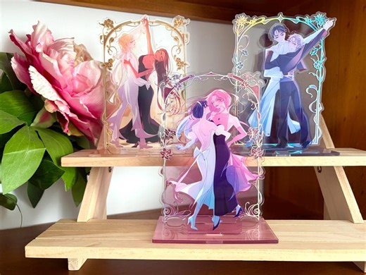 Alien Stage - ALNST - Mizisua, Hyuluka, Ivantill - Acrylic Ballroom Dance Standee - Etsy