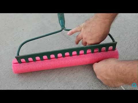 Stick A Rake Into A Pool Noodle For This Brilliant Garden Idea