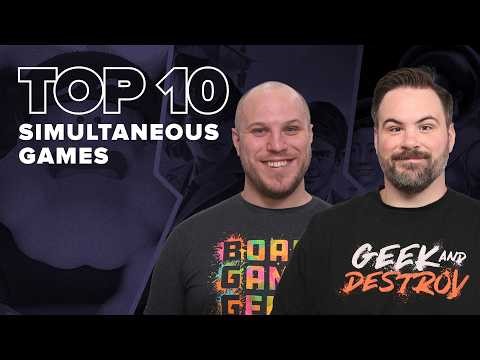 BGG Top 10 Simultaneous Games