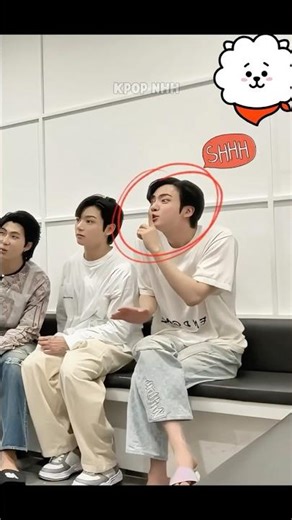 When Jin Turns On Hyung Mode And Taehyung Listens 😂🤣 #shorts #bts #jin #taehyung