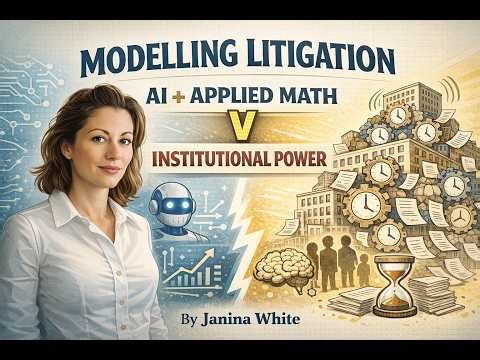 AI +Applied Math v Institutional Power | Modelling Litigation