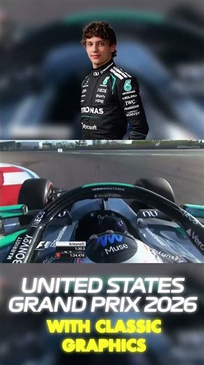 Kimi Antonelli TAKES THE POLE POSITION | 2026 United States Grand Prix #f1