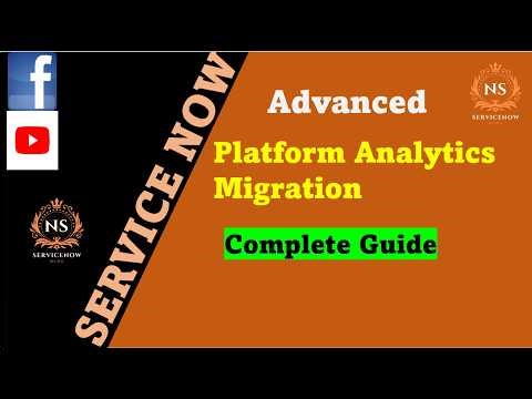 ServiceNow Platform Analytics Migration–Full Tutorial | ServiceNow Performance Analytics| Servicenow