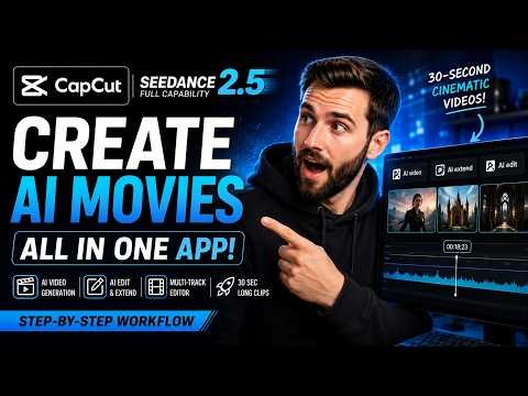 How to Make AI Videos with CapCut & Seedance 2.5 (Full Workflow)