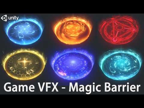 Unity Game VFX - Magic Barrier(Tutorial)