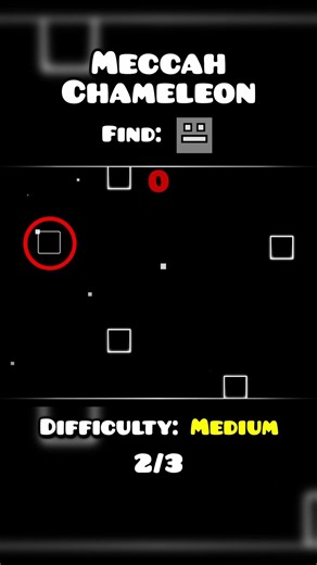 Meccah Chameleon in Geometry Dash Part 2 #geometrydash #mecchachameleon