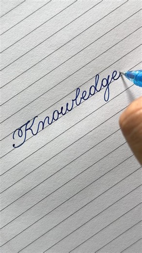 Can You Write Cursive This Fast? 😳⏳ #shorts