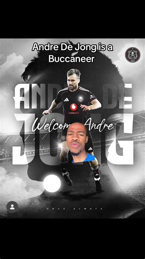 Andre De Jong Joins Orlando Pirates: Skills and Highlights