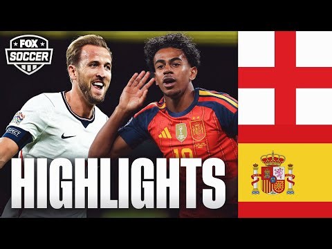 England vs Spain Highlights ⚽ UEFA Nations League