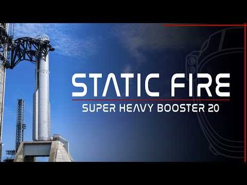 SpaceX Starship Booster 20 Testing