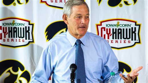 What does NCAA penalty mean for Kirk Ferentz's Big Ten wins record?