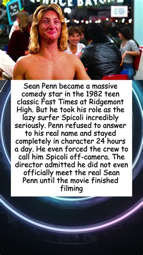 Sean Penn Refused To Use His Real...