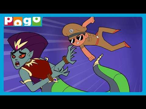 Villains Fear This Little Hero!😨| Little Singham👊| Cartoon in English | @PogoChannel