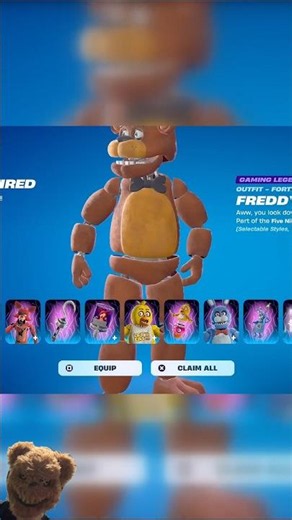 HOW TO GET FIVE NIGHTS AT FREDDYS FNAF SKINS FOR FREE IN FORTNITE!