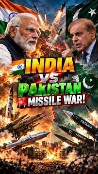 🚨 INDIA vs PAKISTAN: MISSILE WAR!