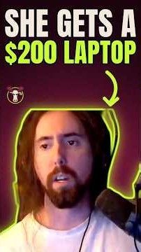 Asmongold: A $200 Laptop Is All She Deserves