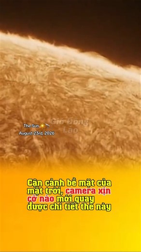 Cận cảnh Mặt Trời #gio_dong_lao #giodonglao @gio_dong_lao #iphone18pro