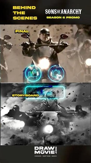 How This Sons of Anarchy Season 6 Promo Was Actually Made #production #behindthescenes