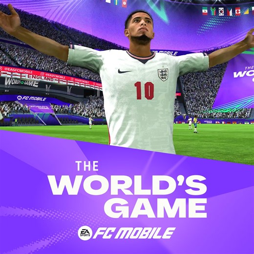 The World’s Game Update has officially arrived in #FCMobile! 🌍✨Download Now: https://t.co/Tjr95BTNGV What’s new:🏆 The World's Game Tournament🏃‍♂️ PlayStyles⏱️ Quick Match ✨ UTOTS and more!