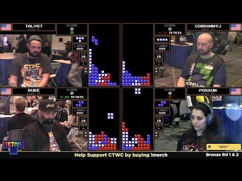 2026 Classic Tetris World Championship - Bronze Bracket - Round 1 - Match 9 and 10
