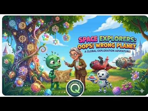 Space Explorers Oops! Wrong Planet Funny Alien Adventure for Kids