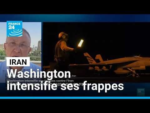 Iran : Washington intensifie ses frappes, Téhéran riposte dans le Golfe • FRANCE 24