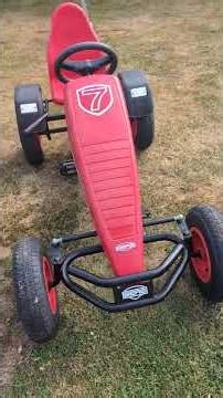 Berg Kettcar / Gokart Rot
