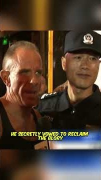 An older man trains intensely at the plank and sets a Guinness World Record.