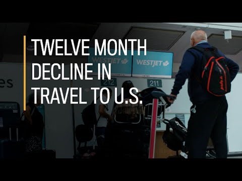 Fewer Canadian travellers are choosing the U.S.