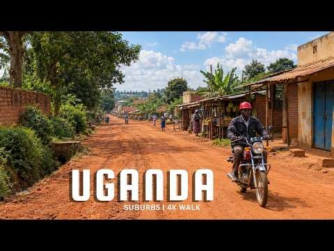 An Evening in Rural Africa 🇺🇬 | 4K Walk