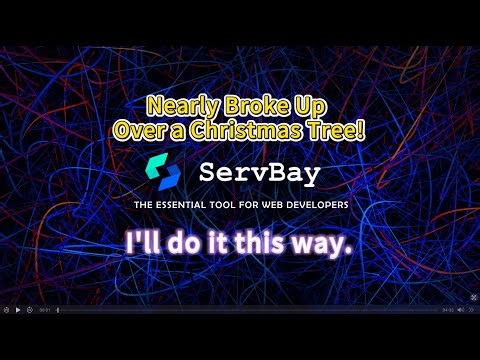 ServBay tutorial丨Coding a Christmas Tree in Python