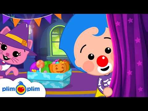 🎃 Halloween Peek-A-BOO Song! 👻 Let’s Play Hide and Seek | Kids Songs & Nursery Rhymes by Plim Plim