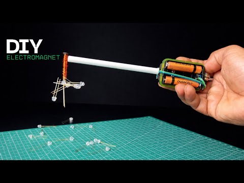 How To Make An Electromagnet At Home | DIY | Vigyankari