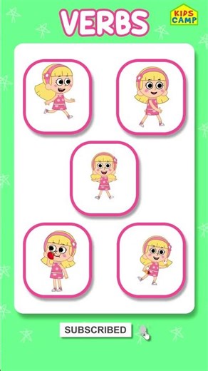 Learn Verbs With Elly #shorts #educationalvideo #verbs