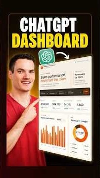 How to Create a Dashboard with ChatGPT 📊 #ChatGPT_partner @OpenAI