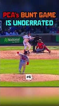 Why PCA’s Bunt Game Is So Underrated 🔥 #mlb #baseball #baseballhighlights