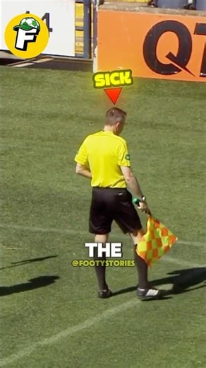 The referee SENT OFF the LINESMAN with a RED CARD 😱#football