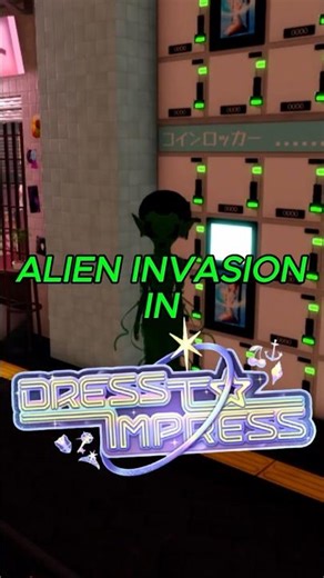 ALIEN INVASION in DRESS TO IMPRESS ⚠️👽 #trending #roblox #viral #fypシ゚viral #dti
