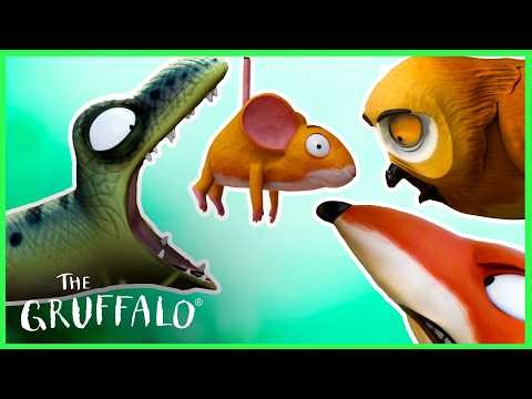 Mouse VS Fox, Owl & Snake! @GruffaloWorld : Compilation