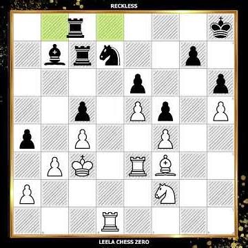 Two chess AI Leela chess Zero vs Reckless #chess
