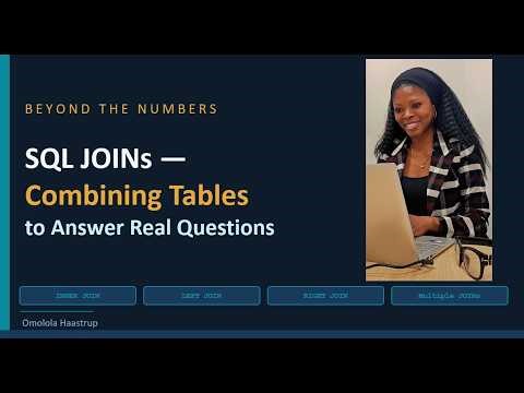 SQL JOINs Explained — Using Real Data
