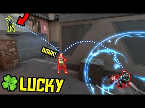 50 ULTRA LUCKY MOMENTS IN VALORANT
